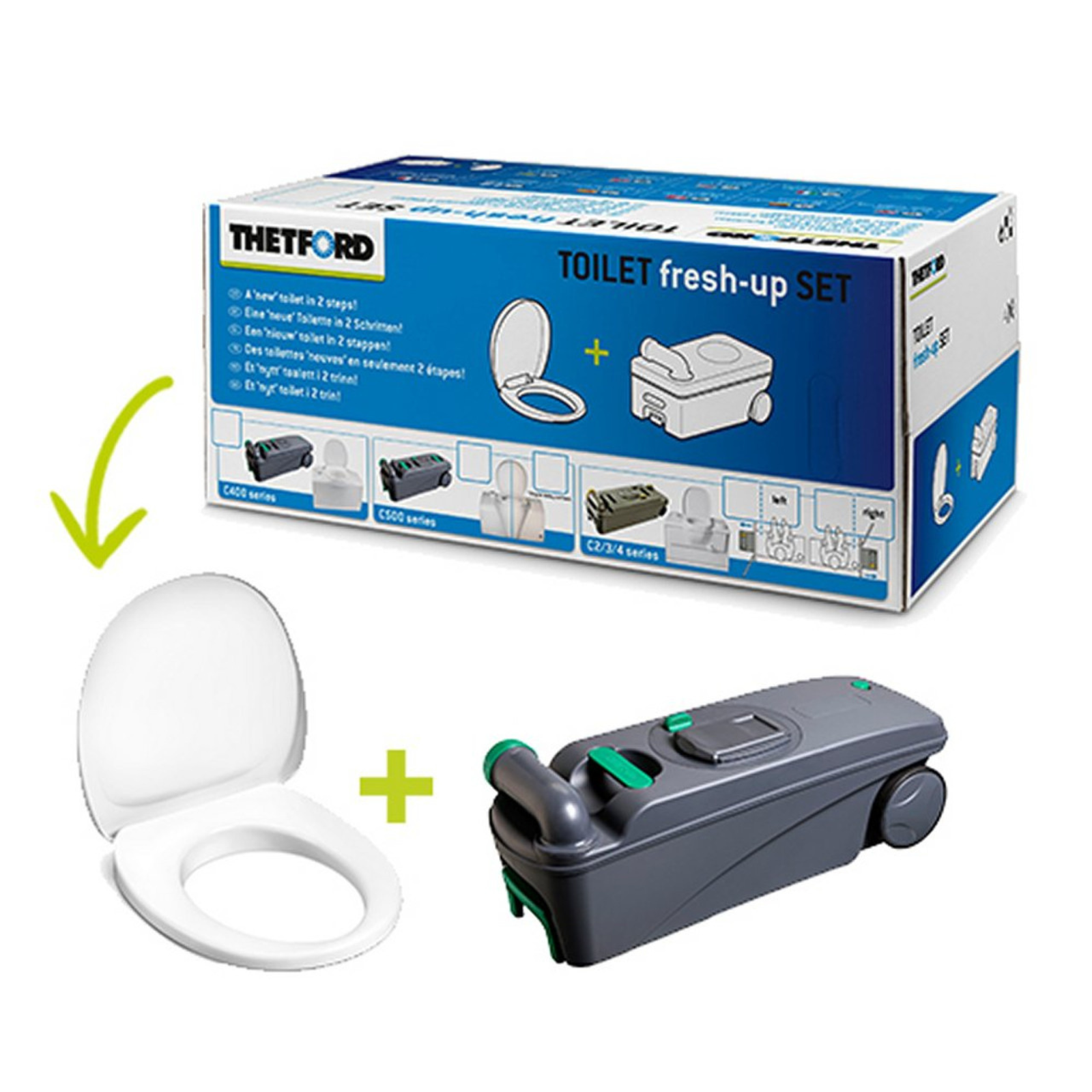 Thetford C400 Fresh Up Set for Cassette Toilets image