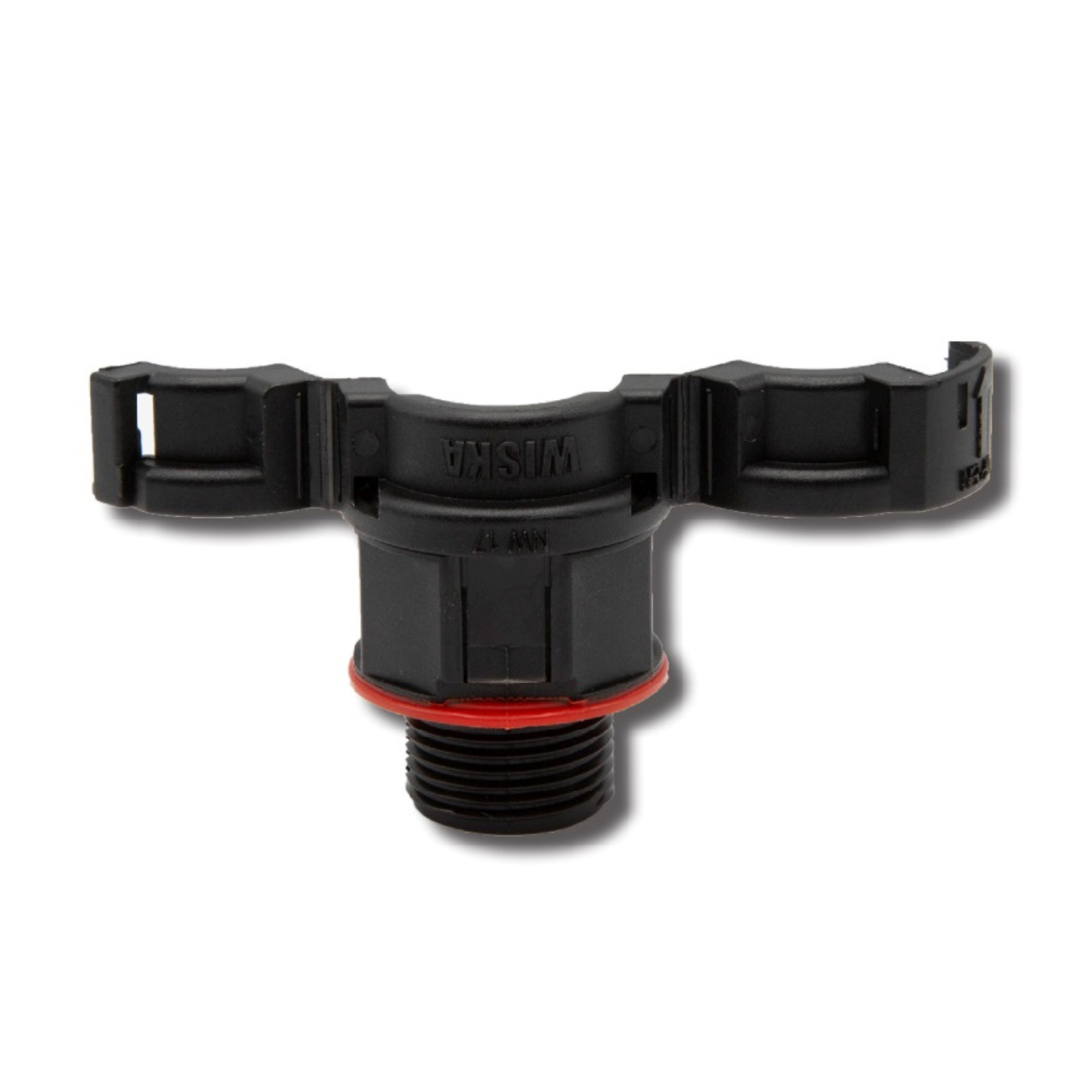 Wiska Polypropylene Flexible Conduit Fitting Pack 20mm Black image