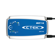 CTEK MXT 14 24V battery charger with blue panel and supply mode indicators