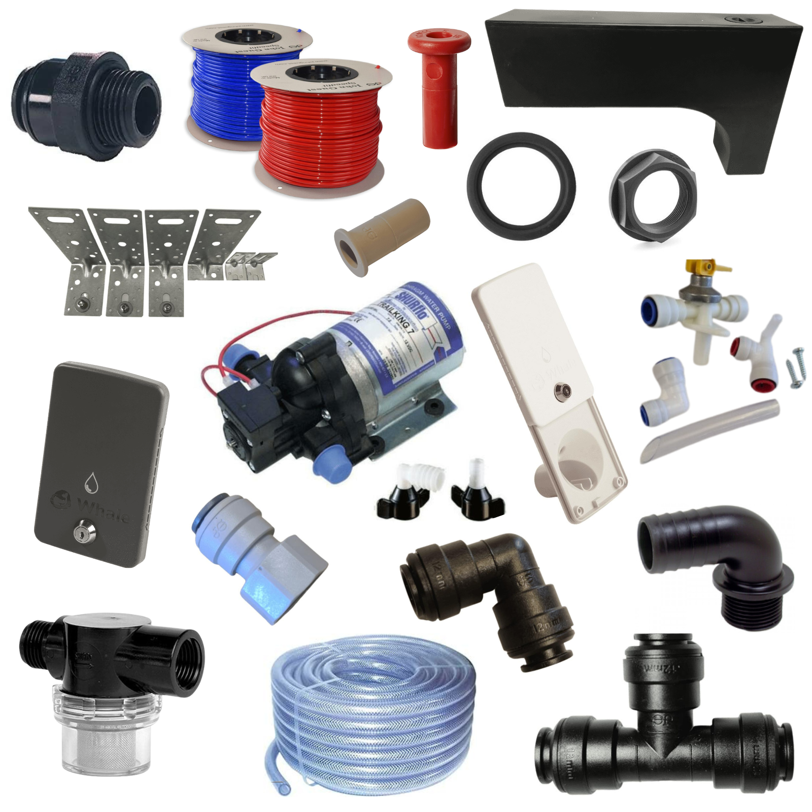 100L Campervan Water Plumbing Kit Large