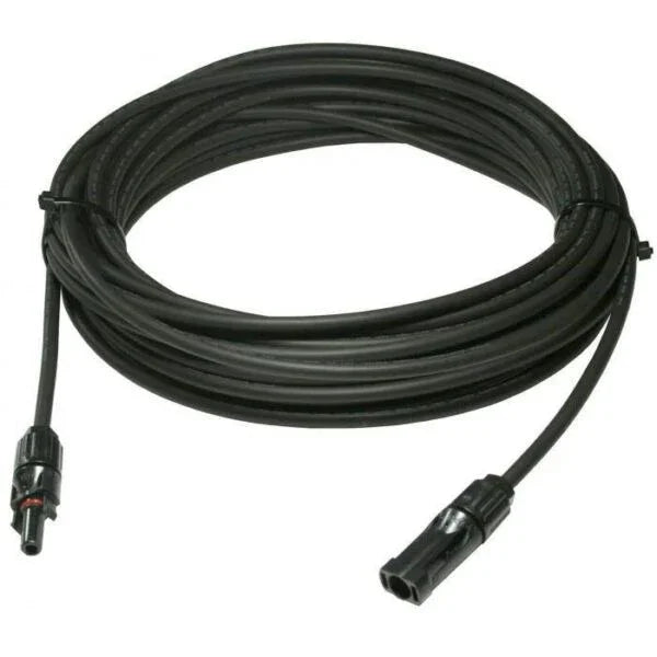 10m solar extension cable with MC4 connectors for campervan or off-grid systems