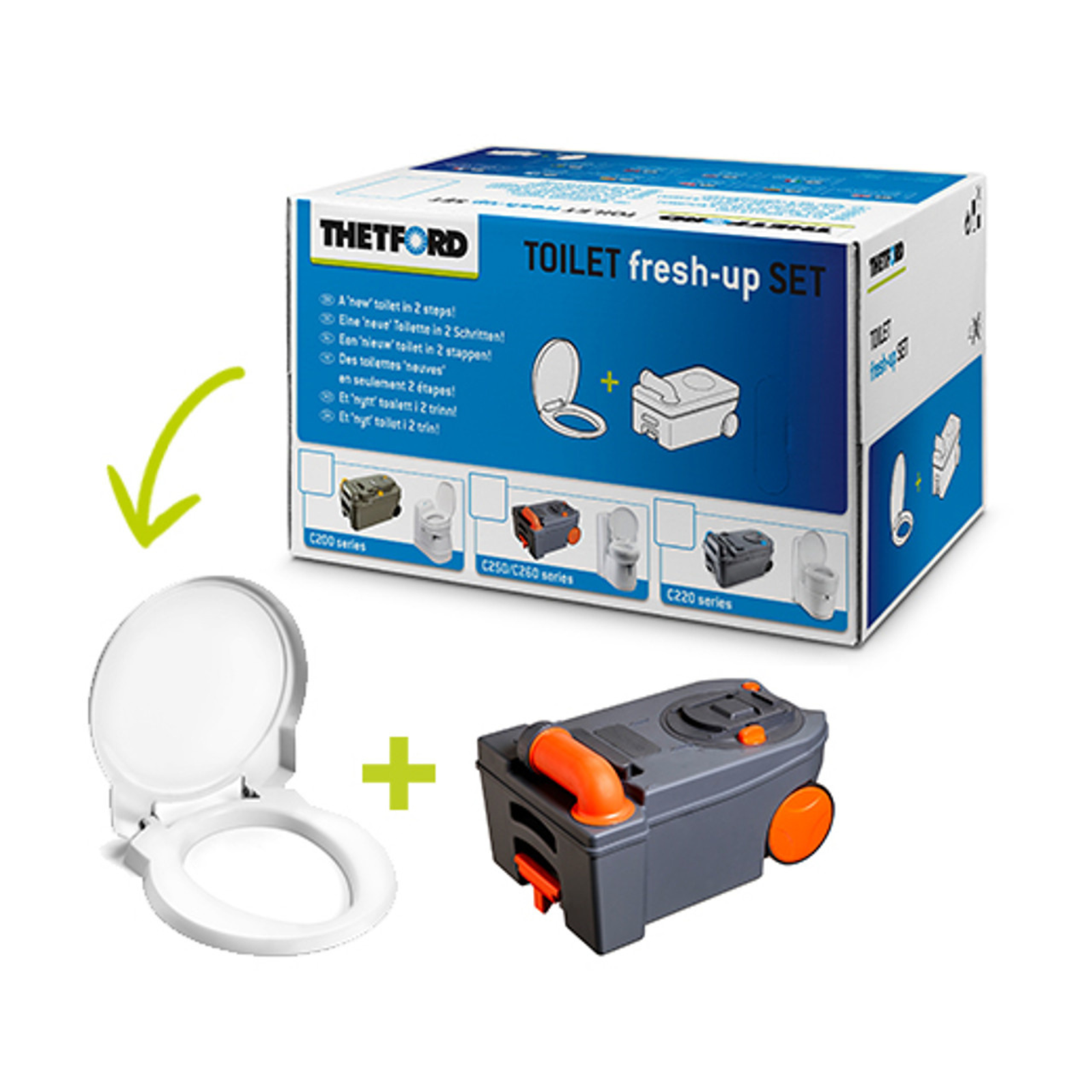 Thetford C250/C260 Fresh Up Set for Cassette Toilets image
