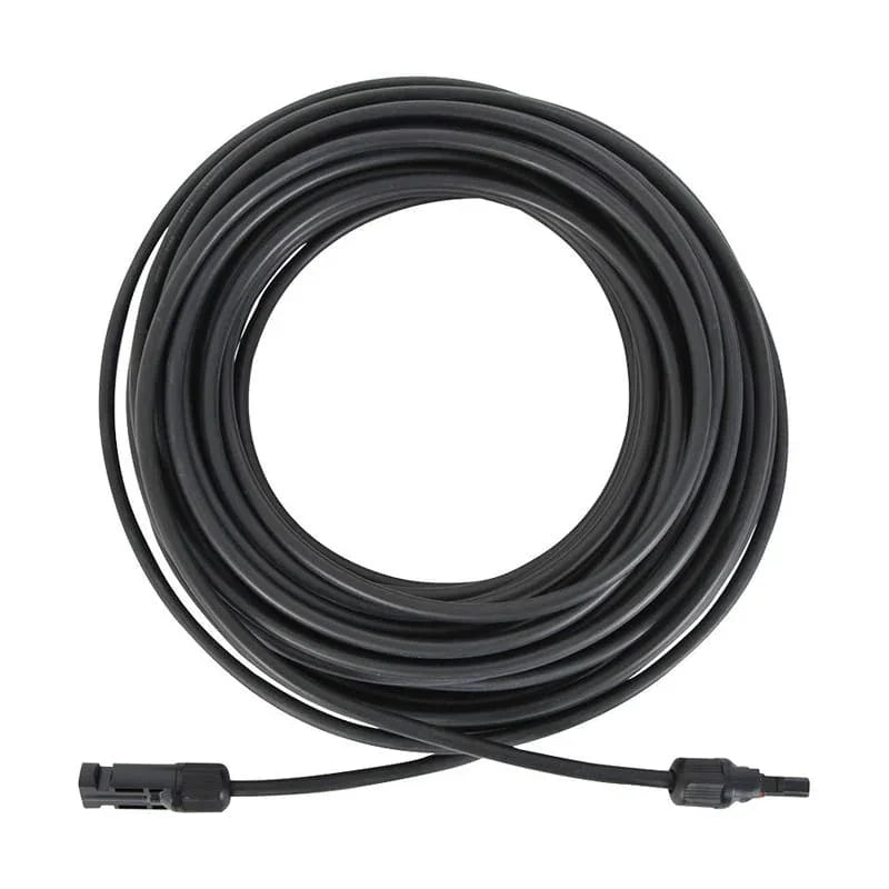 20m solar panel extension cable with MC4 connectors for campervan or off-grid use
