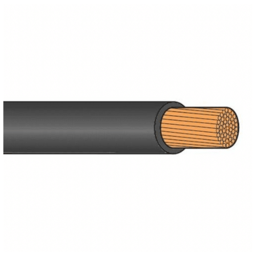 70mm 485amp Flexible Battery Cable Black