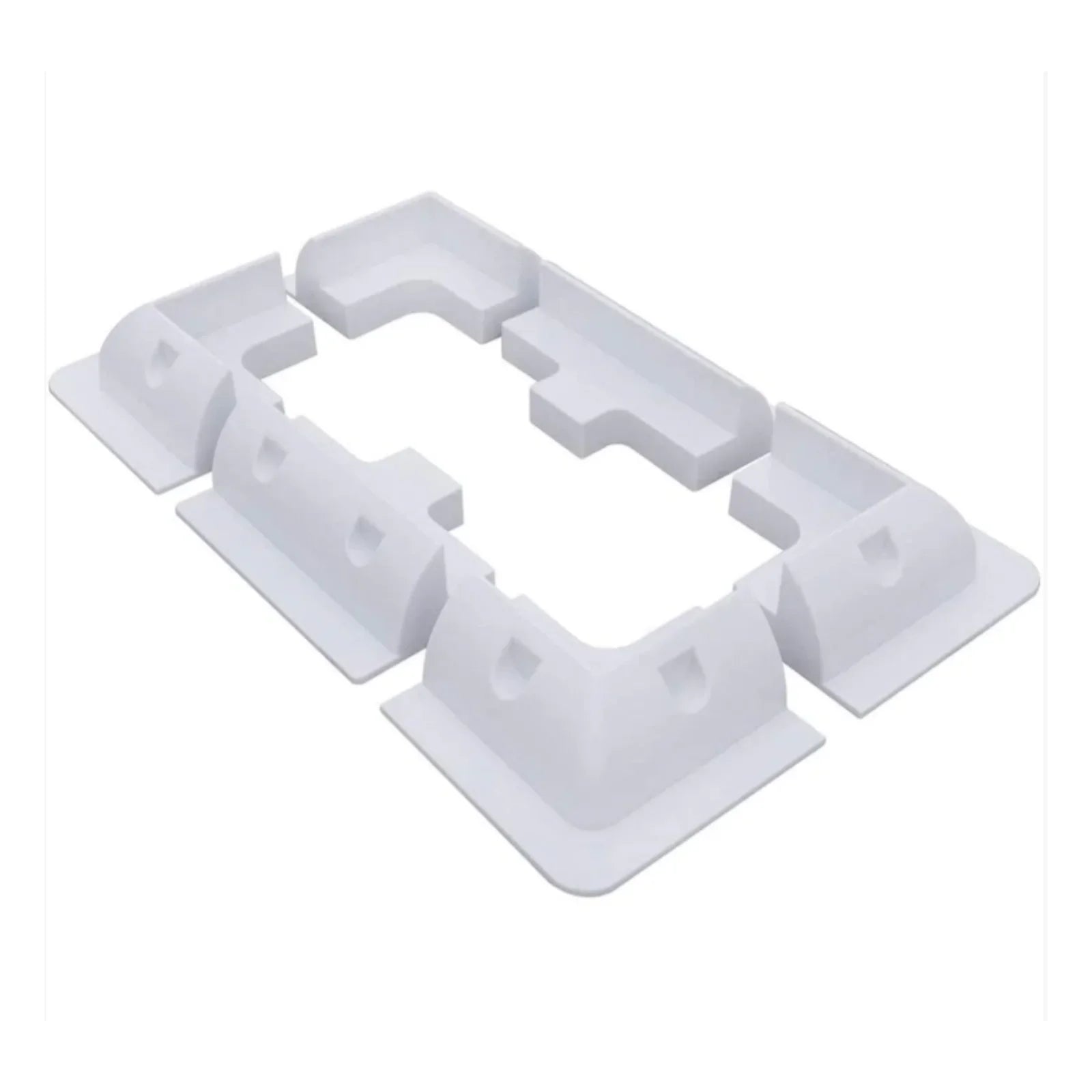 White Solar Mounting Kit