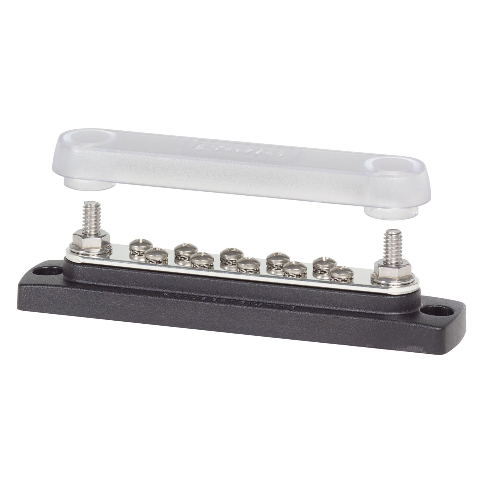 Blue Sea Systems 10 Gang Common 150A BusBar with cover image