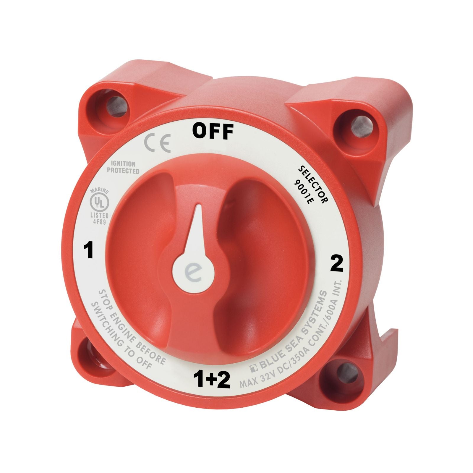 Blue Sea Systems 9001EB E-Series Battery Switch On Off Image