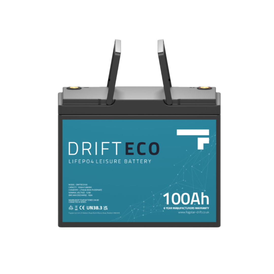 Drift ECO 12V 100Ah Lithium Leisure Battery + Bluetooth