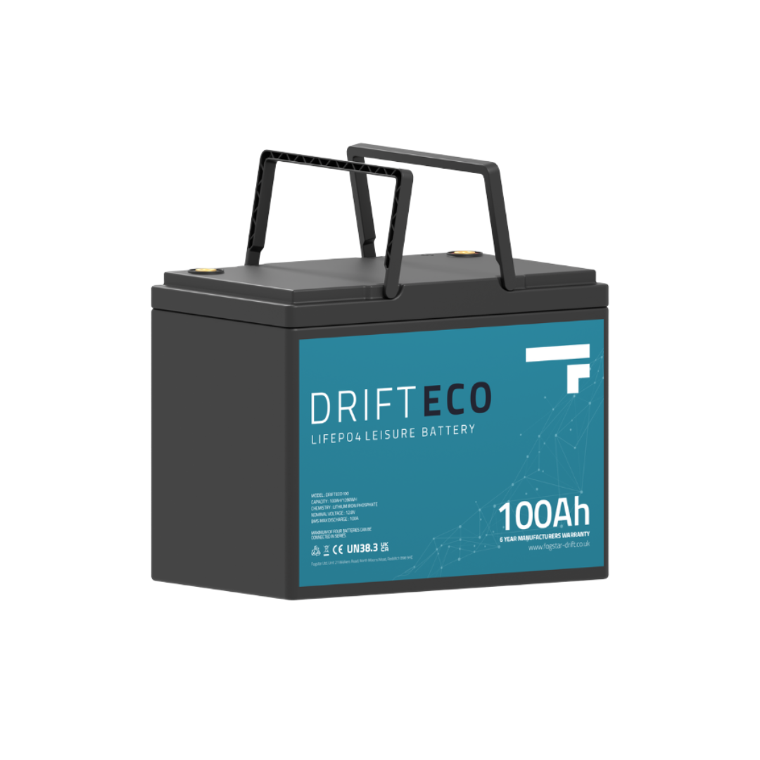 Drift ECO 12V 100Ah Lithium Leisure Battery + Bluetooth