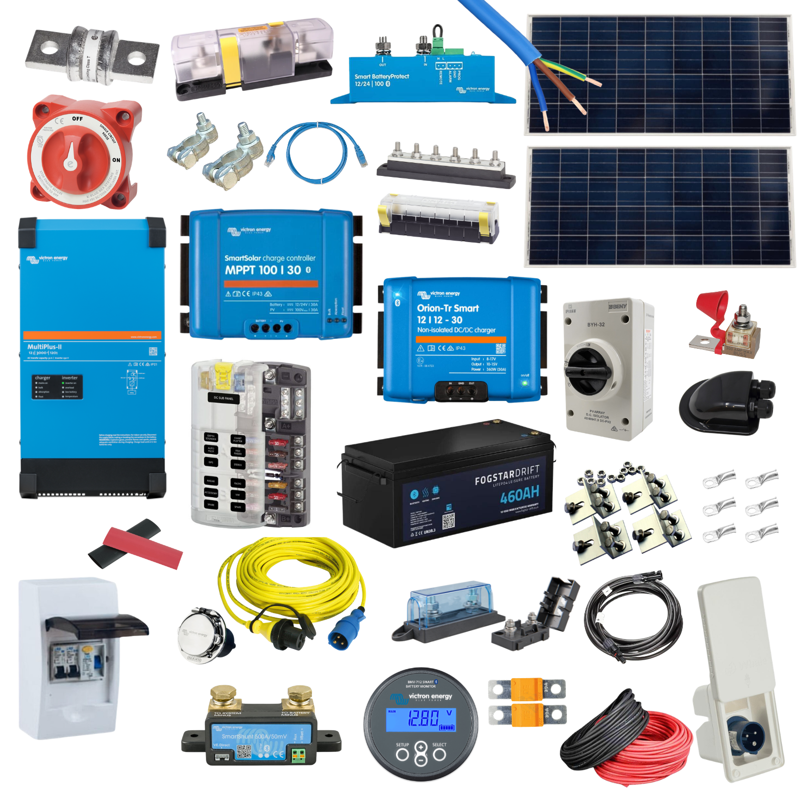 Elite Campervan Electrical System Kit – MultiPlus-II 12/3000