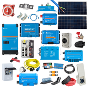 Elite Campervan Electrical System Kit – MultiPlus-II 12/3000 with x2 Victron LifePO4 200ah NG Batteries