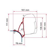 F45 Bracket for VW T5/T6 Transporter Image