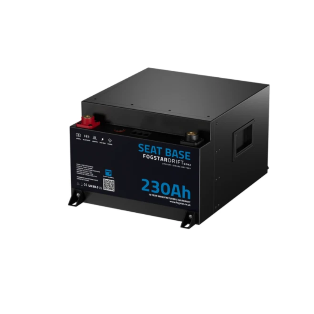 Fogstar Drift Gen2 12V 230Ah Seat Base Lithium Leisure Battery