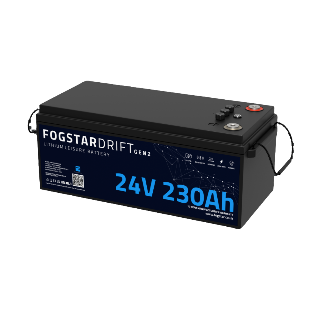 Fogstar Drift Gen2 24V 230Ah Lithium Leisure Battery