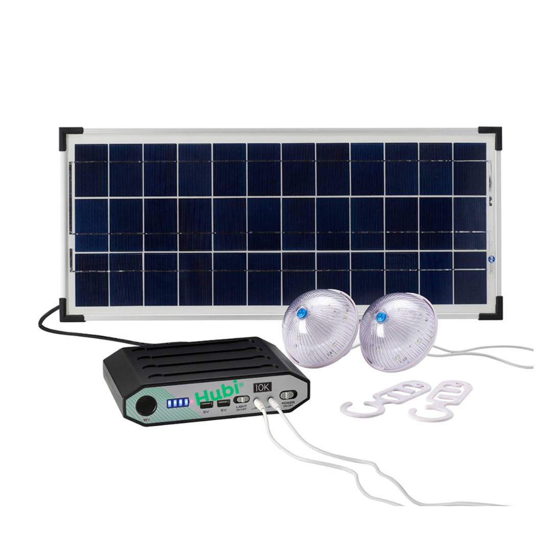 Hubi Go 10K Off Grid Power and Lighting