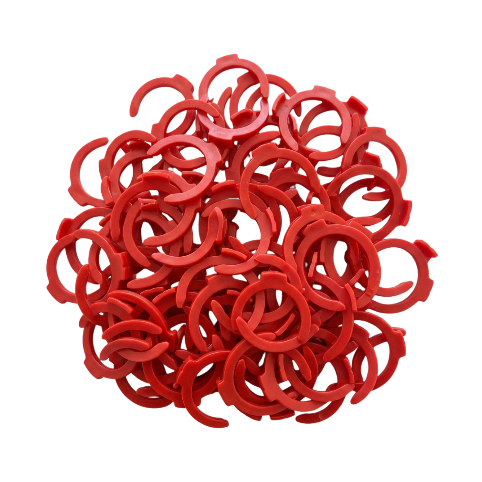 John Guest 12mm Collet Locking Clip – Pack of 10 Red or Blue