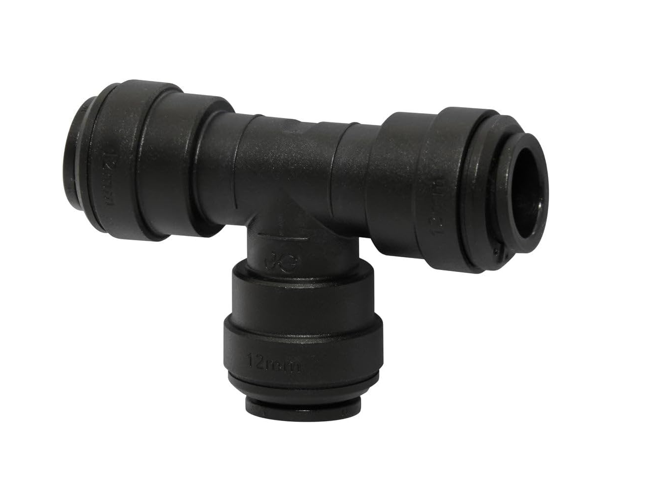 12mm plastic tee pipe fitting for campervan or marine water systems