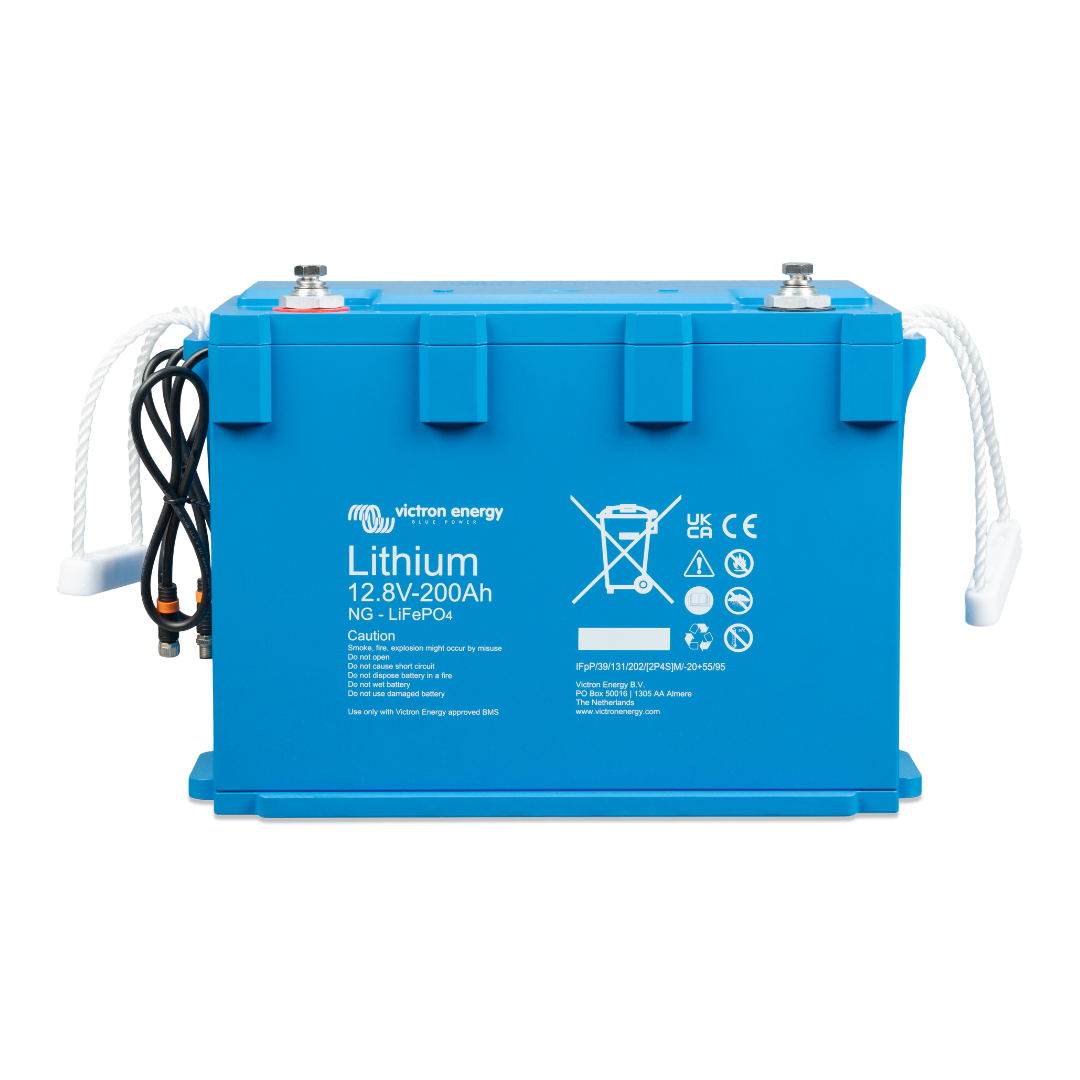 Victron 12.8V 200Ah NG LiFePO4 Lithium Battery – BAT512120620