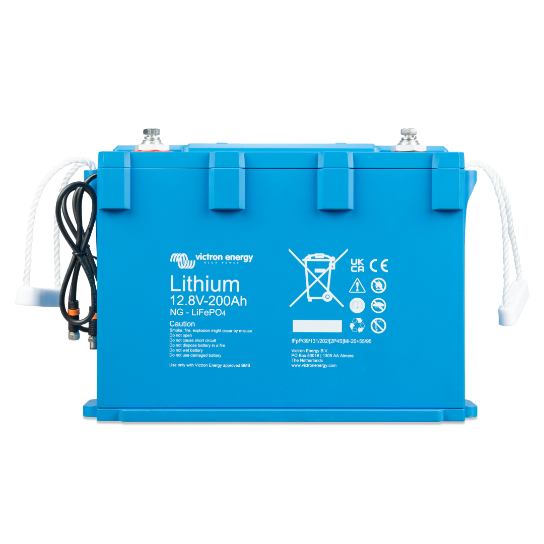 Victron 12.8V 200Ah NG LiFePO4 Lithium Battery – BAT512120620