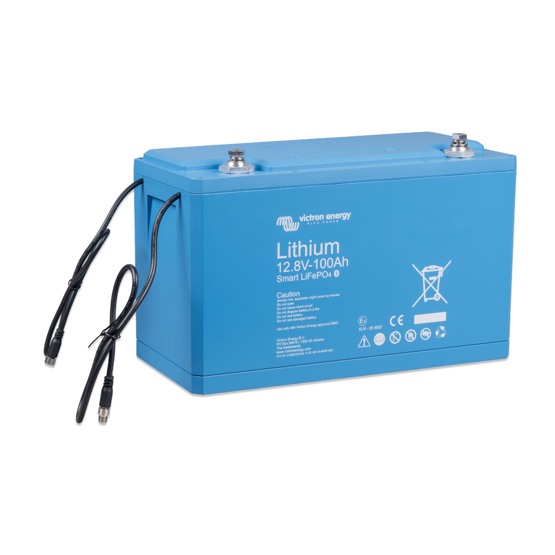 Victron 12.8V 100Ah Smart LiFePO4 Lithium Battery – BAT512110610