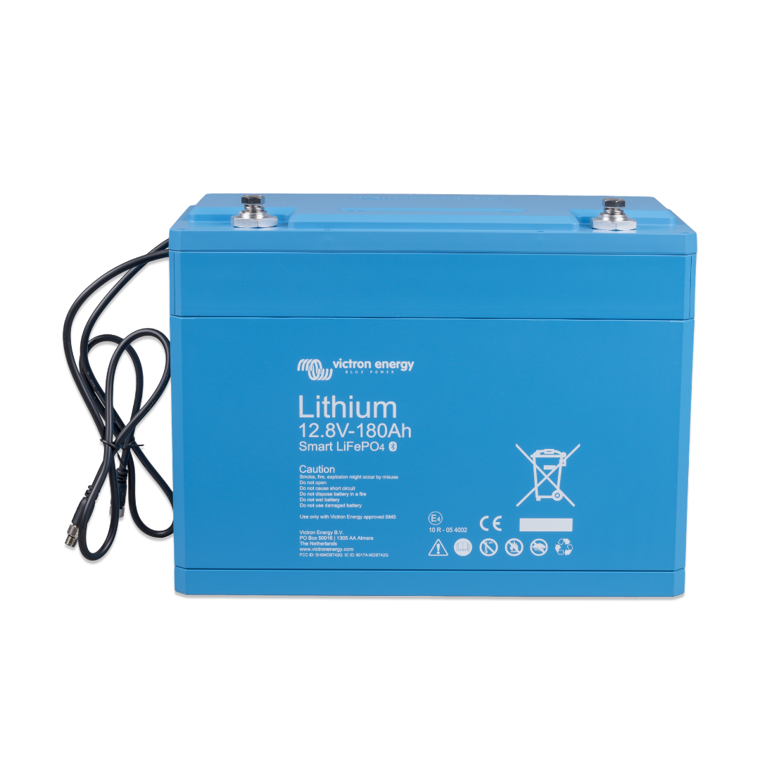 Victron 12.8V 180Ah Smart LiFePO4 Lithium Battery – BAT512118610