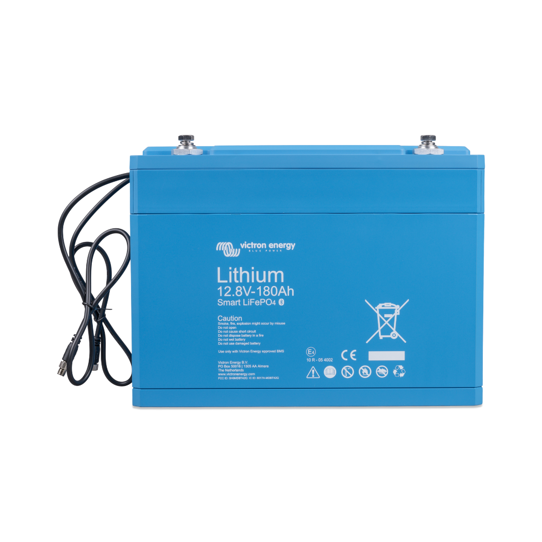 Victron 12.8V 180Ah Smart LiFePO4 Lithium Battery – BAT512118610