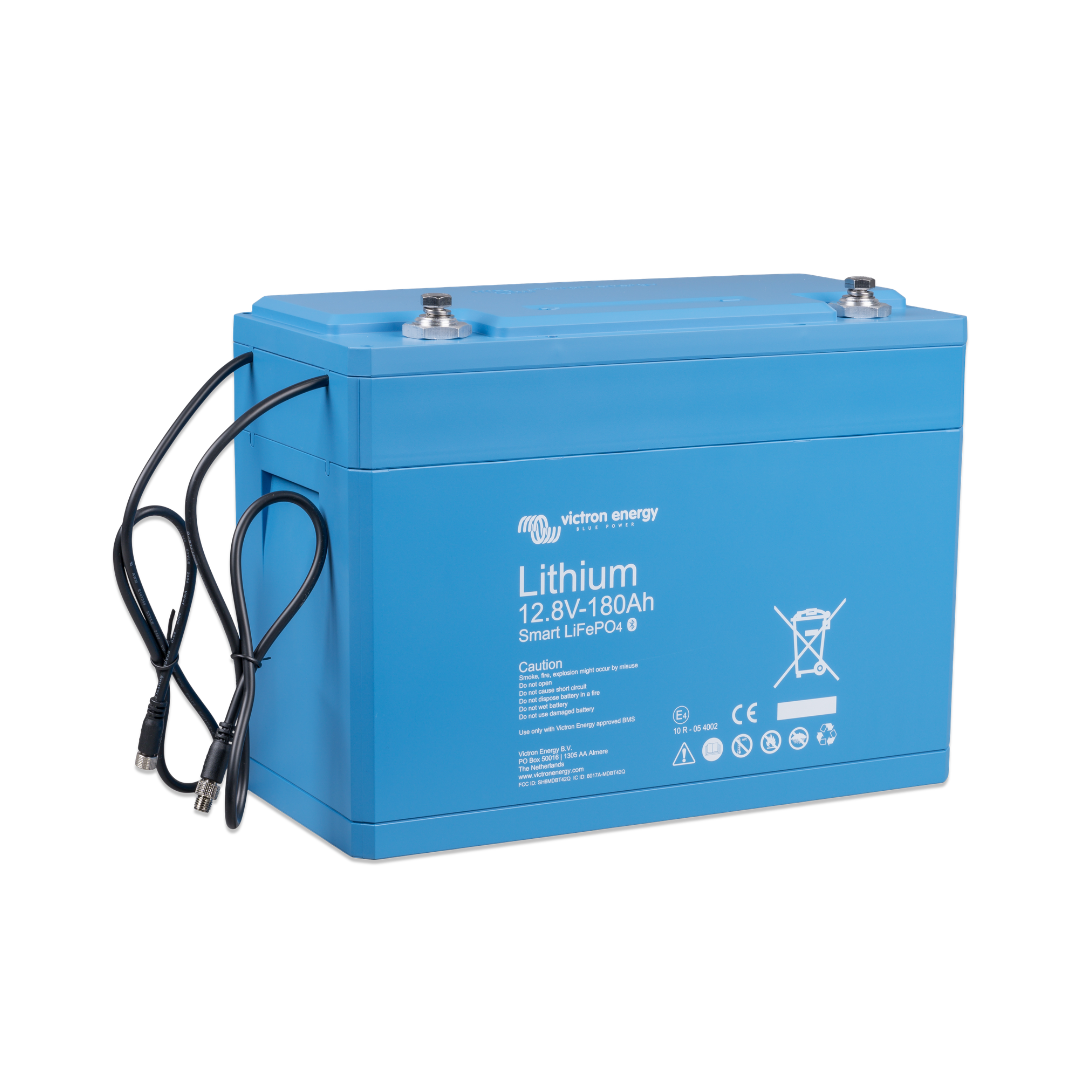 Victron 12.8V 180Ah Smart LiFePO4 Lithium Battery – BAT512118610