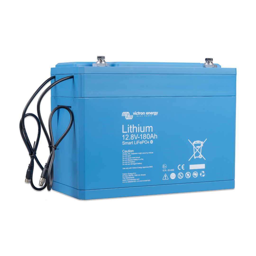 Victron 12.8V 180Ah Smart LiFePO4 Lithium Battery – BAT512118610