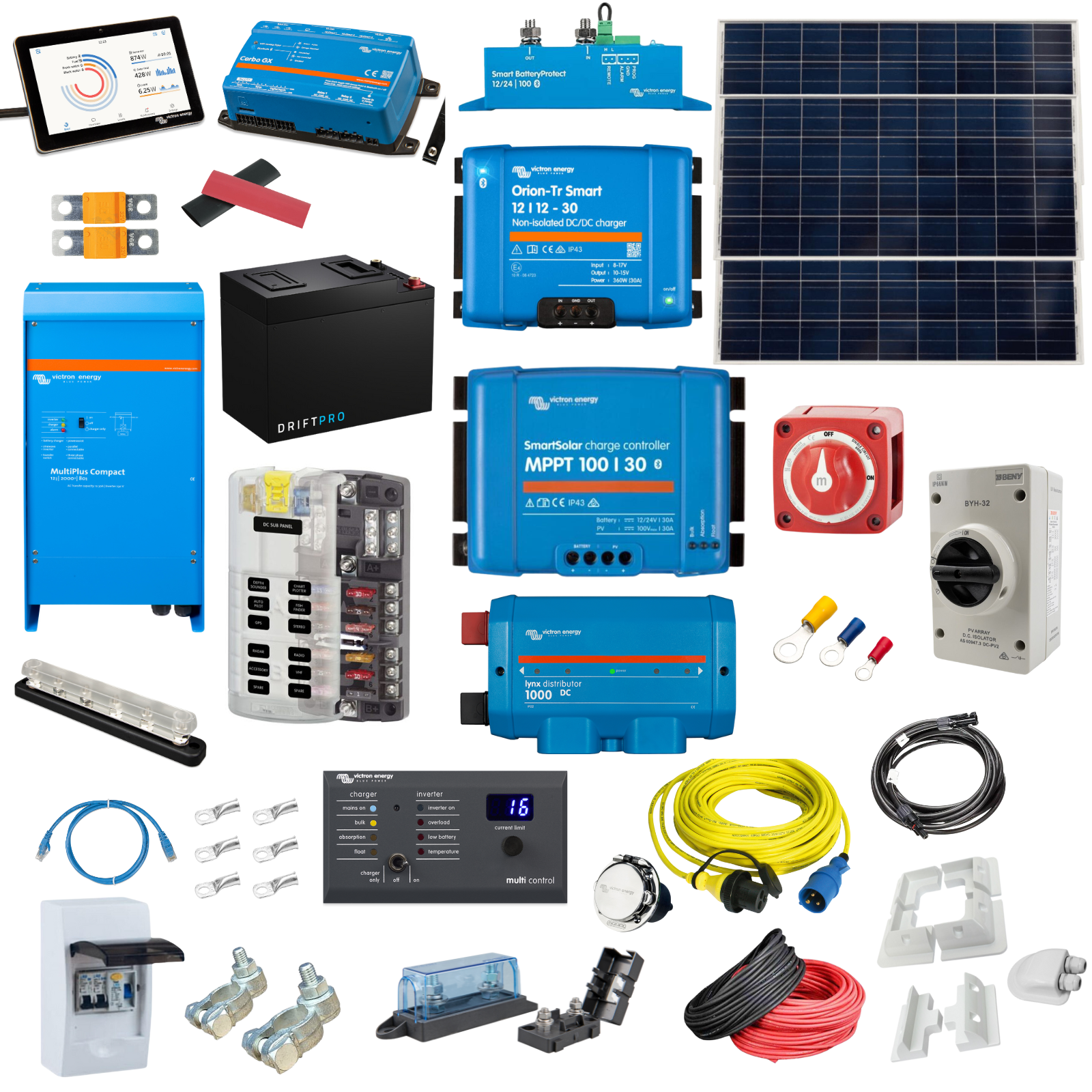Pro Campervan Electrical System Kit Image