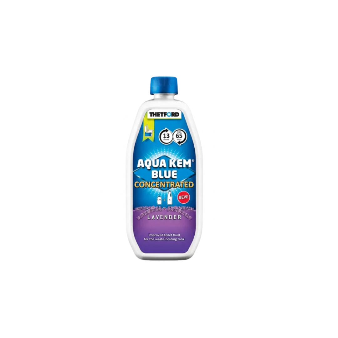 Thetford Aqua Kem Lavender Concentrated 750ml | Toilet Waste Tank Fluid for Caravans & Motorhomes