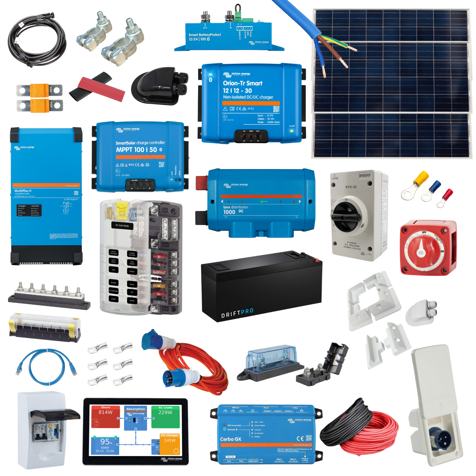 Top Spec Campervan Electrical System Kit Image