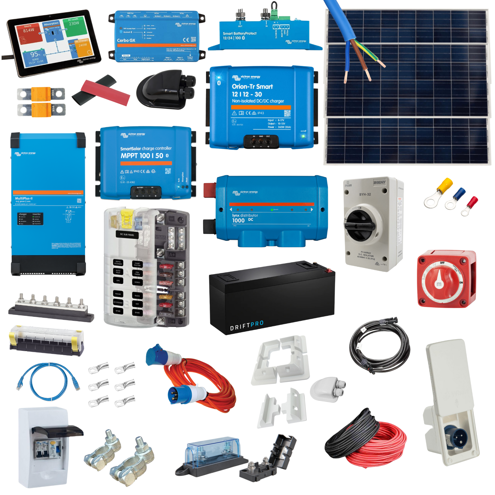 Ultimate Campervan Electrical System Kit Image