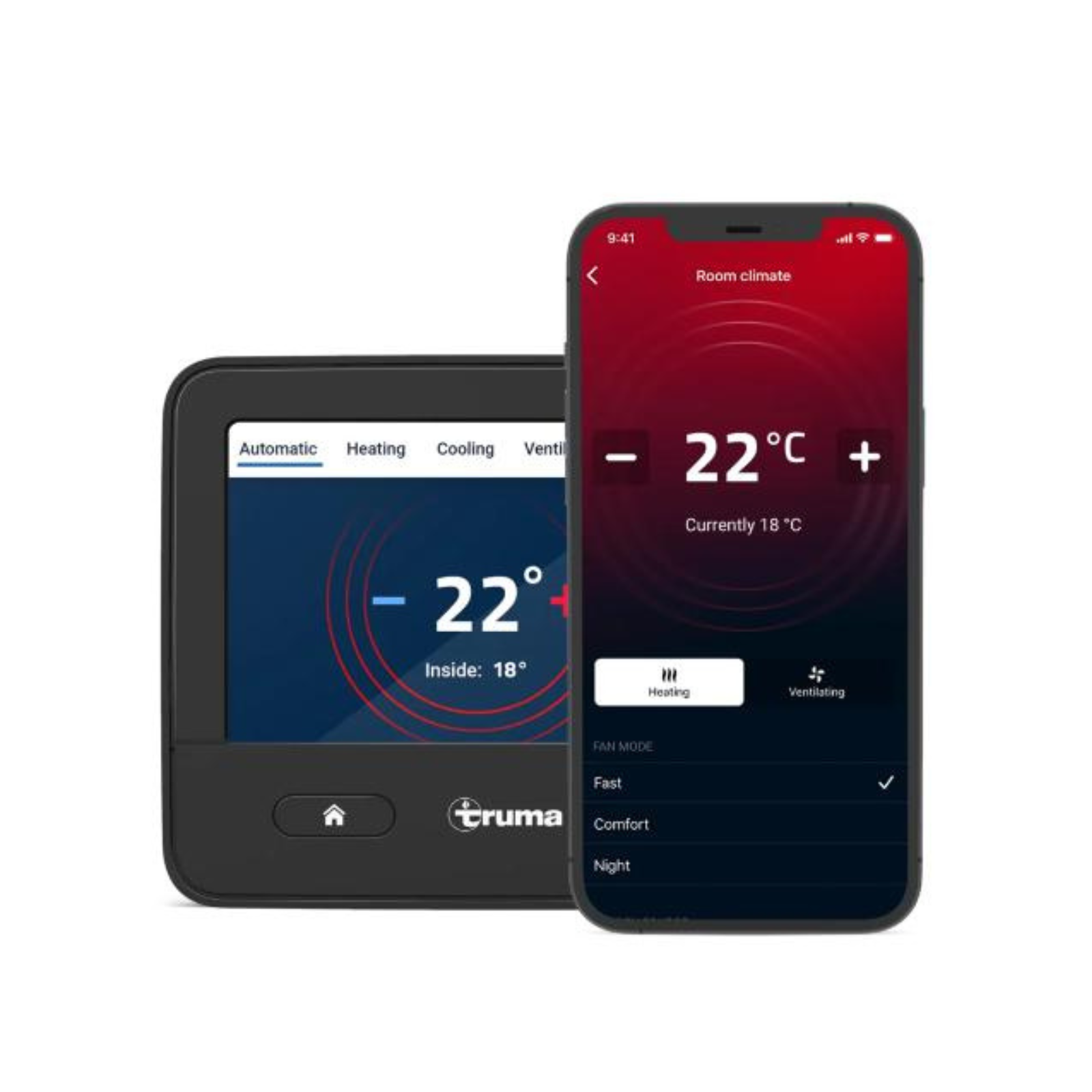 Truma iNet X Control Panel image