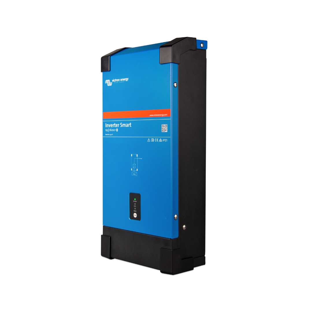 Blue Victron Energy Phoenix Inverter Smart 12/1600 for campervan, marine, off-grid power