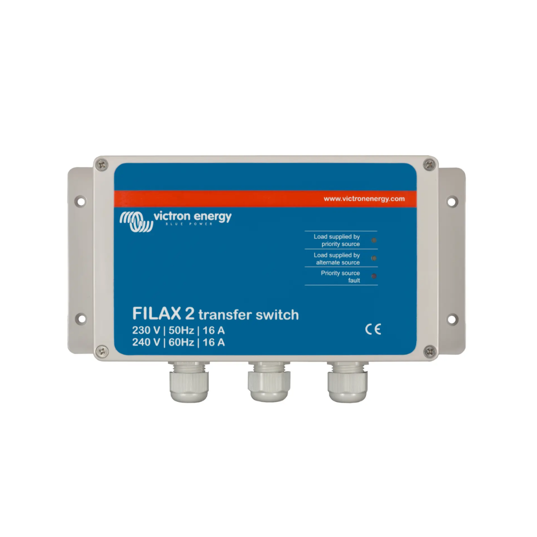 Victron Filax 2 Transfer Switch CE 230V/50Hz–240V/60Hz (SDFI0000000)