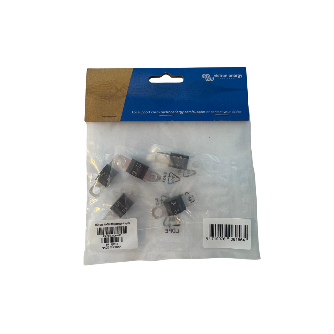 Victron MIDI Fuse 60A/58V M6 (Pack of 5)