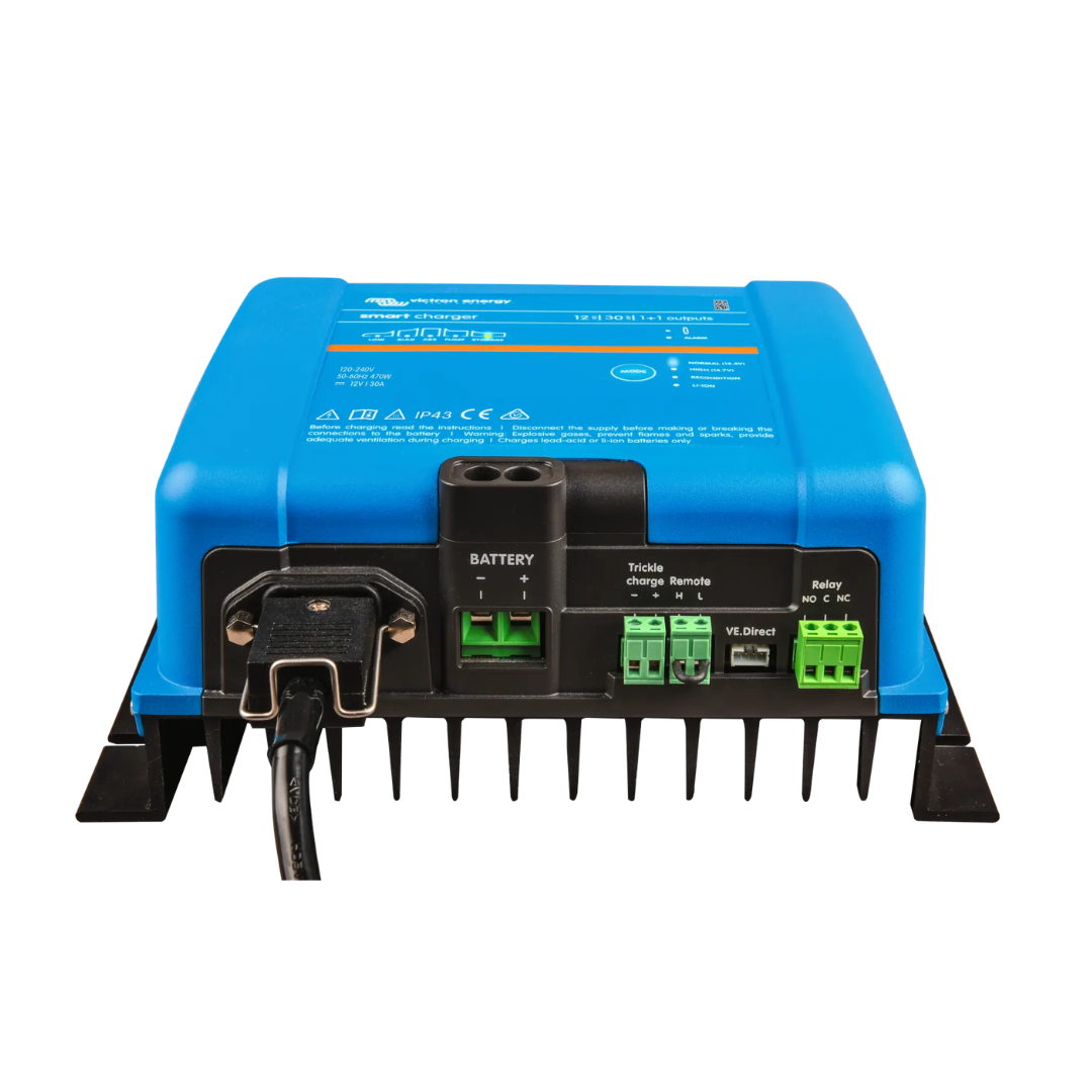 Victron Energy Smart IP43 Charger 12/30 (1+1) 120–240V – PSC123051095