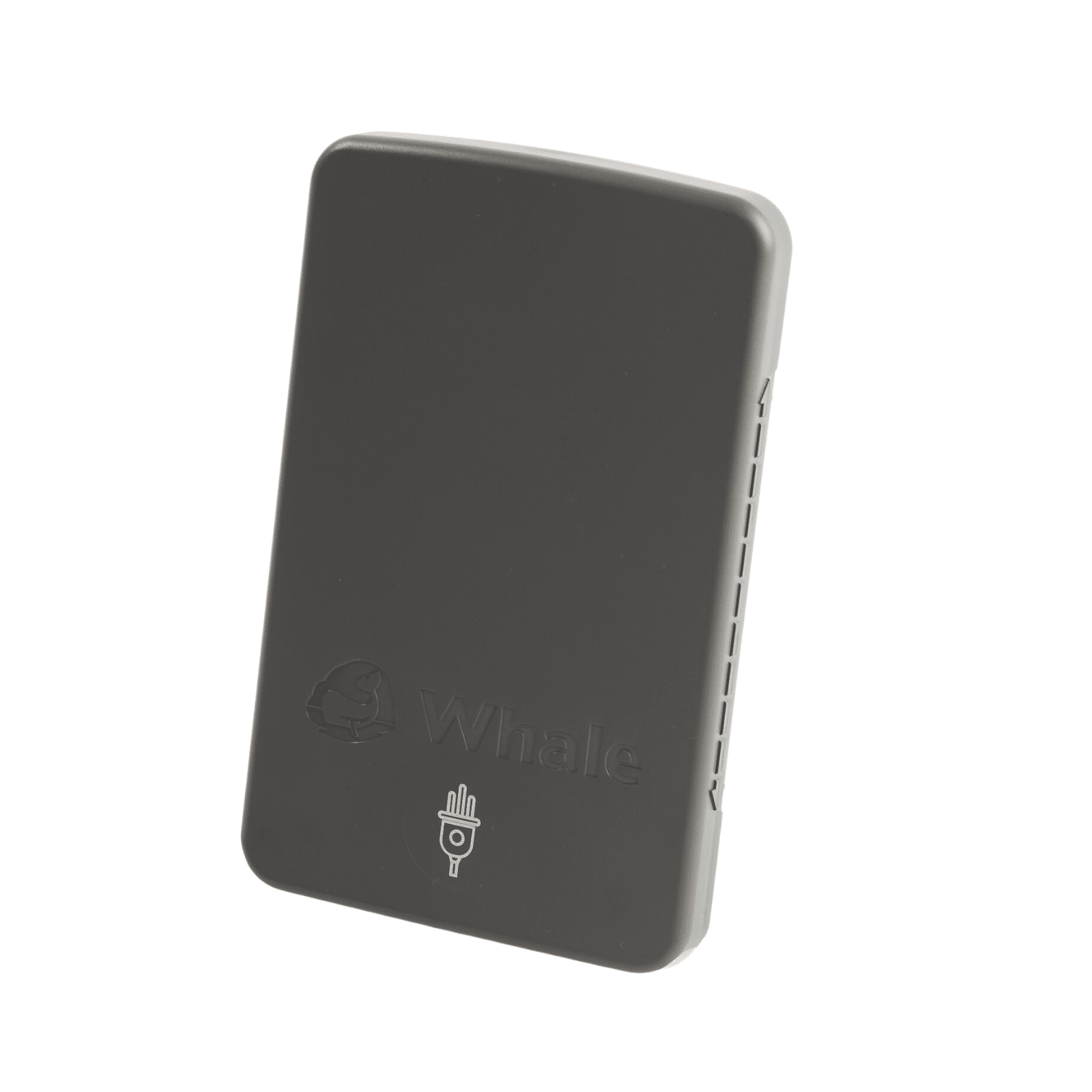 Whale Mains Electric In Socket Lid Black