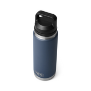 YETI Rambler 26 oz Bottle Chug Navy Top