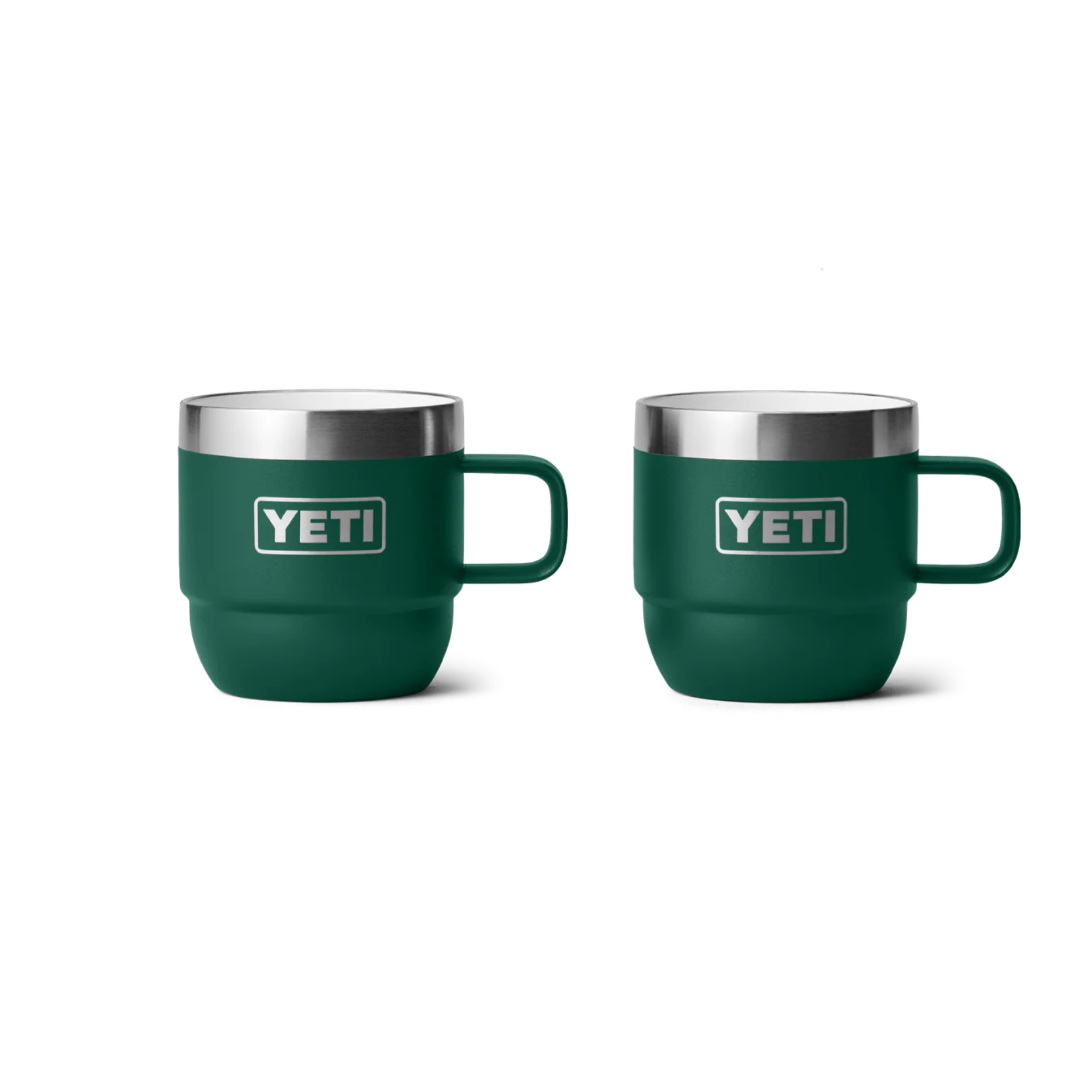 YETI Rambler® 6 oz Espresso (177 ml) Stackable Mugs Black Forest Green