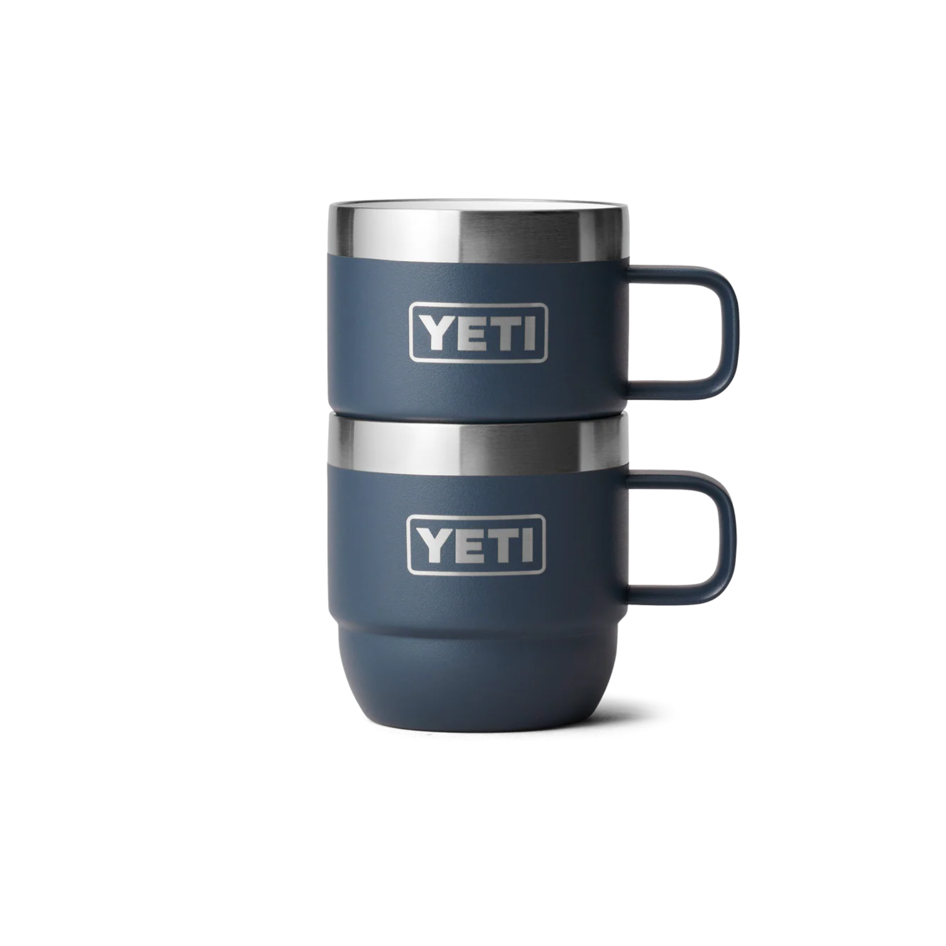 YETI Rambler® 6 oz Espresso (177 ml) Stackable Mugs Stacked Navy